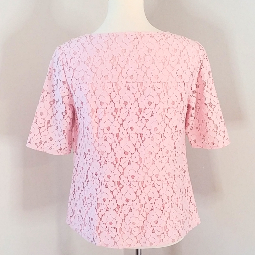 BODEN Sophie Pink Lace Blouse - Picture 6 of 11